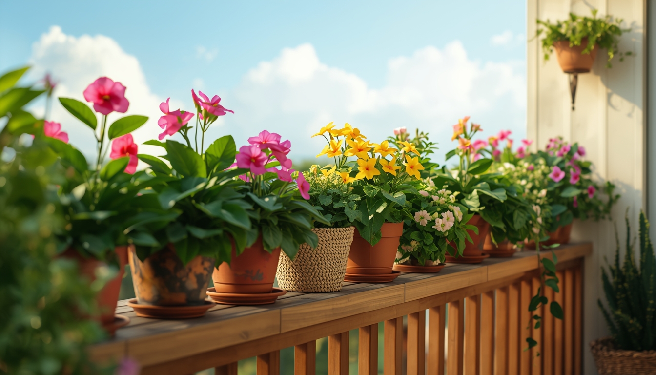 Balcony display arrangement by Xexvalonphit